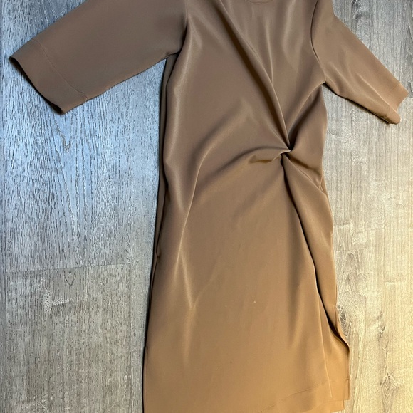 Mijeong Park Garmentory Dress Knot Drape Dress XS Stunning - Picture 5 of 11